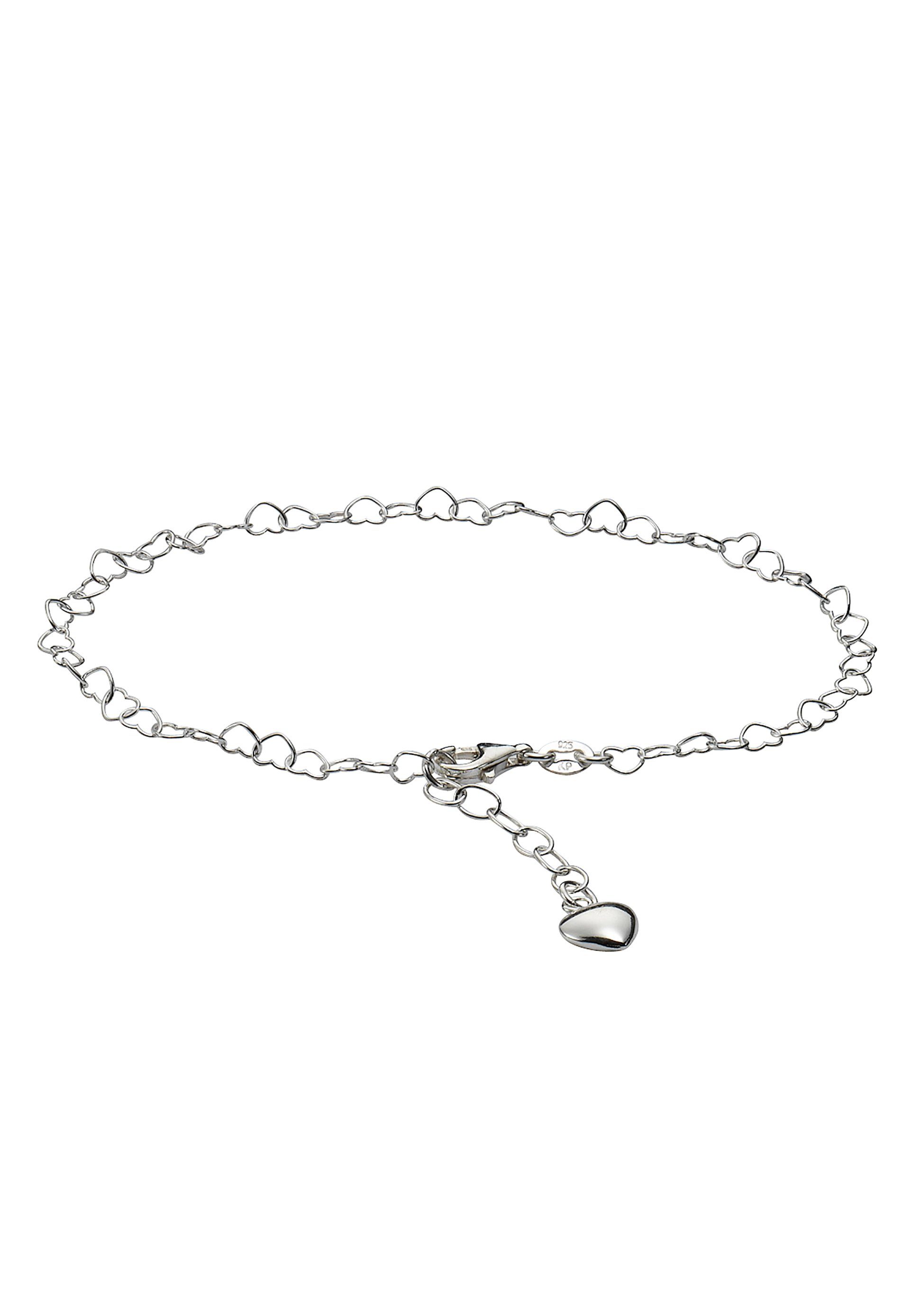Firetti Fußkette Schmuck Geschenk Silber 925 Herzen