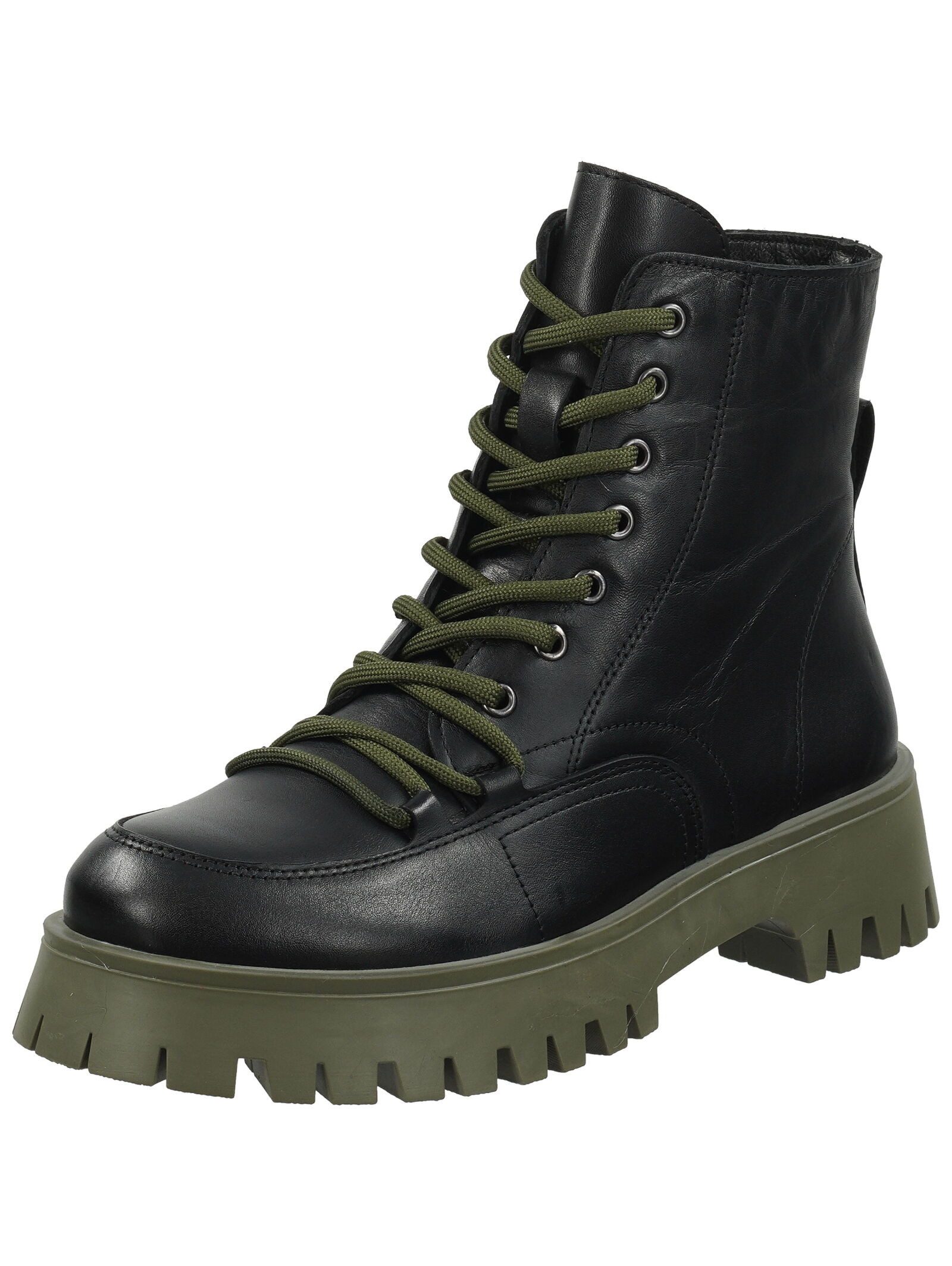 ILC Stiefelette Leder Schnürstiefelette