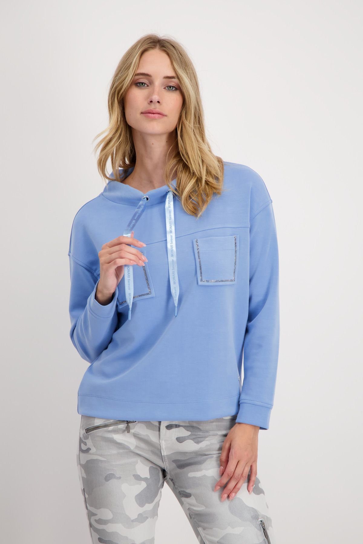 Langarmshirt blue arctic Monari