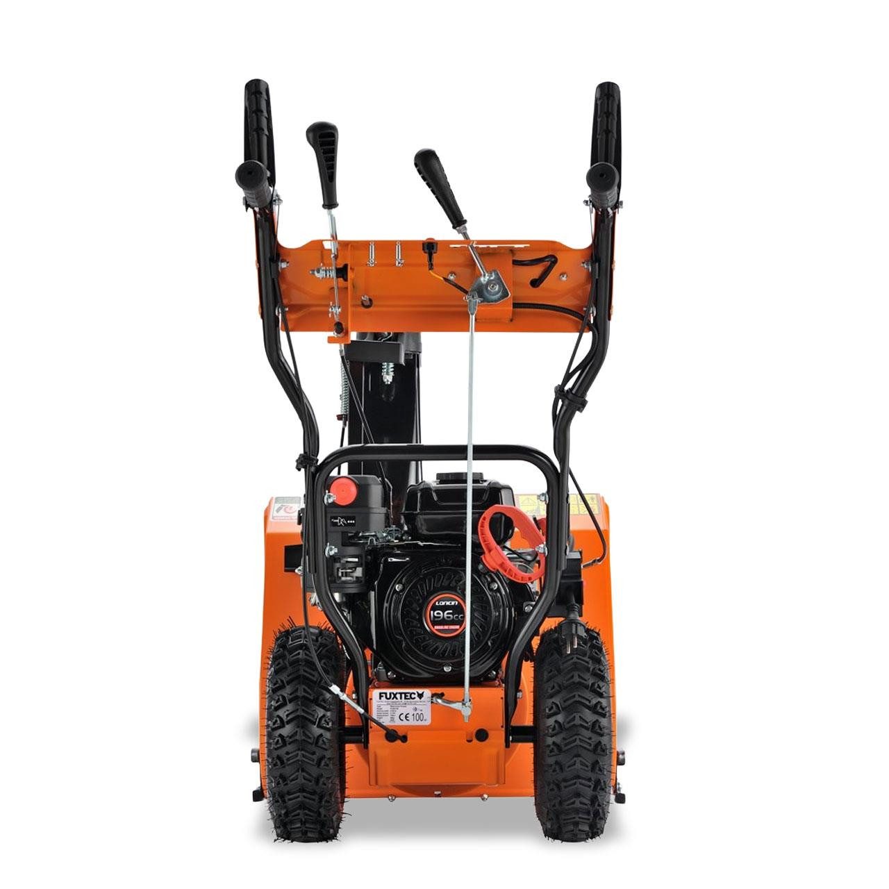 FUXTEC Benzin-Schneefräse FX-SF2196, 61 cm Arbeitsbreite, 180° schwenkbarer günstig online kaufen