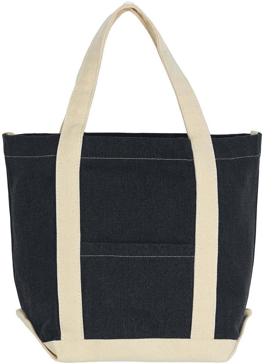 Umhängetasche Canvas Denim Shopper 31 x 28 x 11 cm