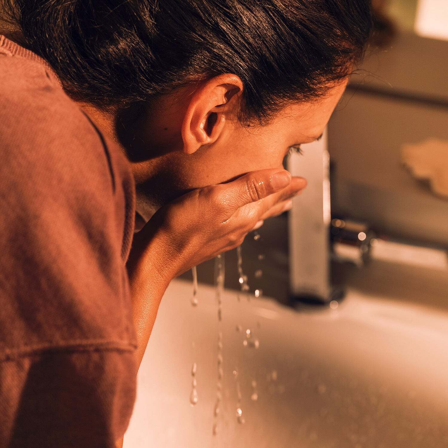 JUNGLÜCK Gesichtsreinigungsgel Reinigungsmilch - Mit Bio Mandel & Aloe Vera, 1-tlg., Pflegende Reinigung besonders für trockene und reife Haut