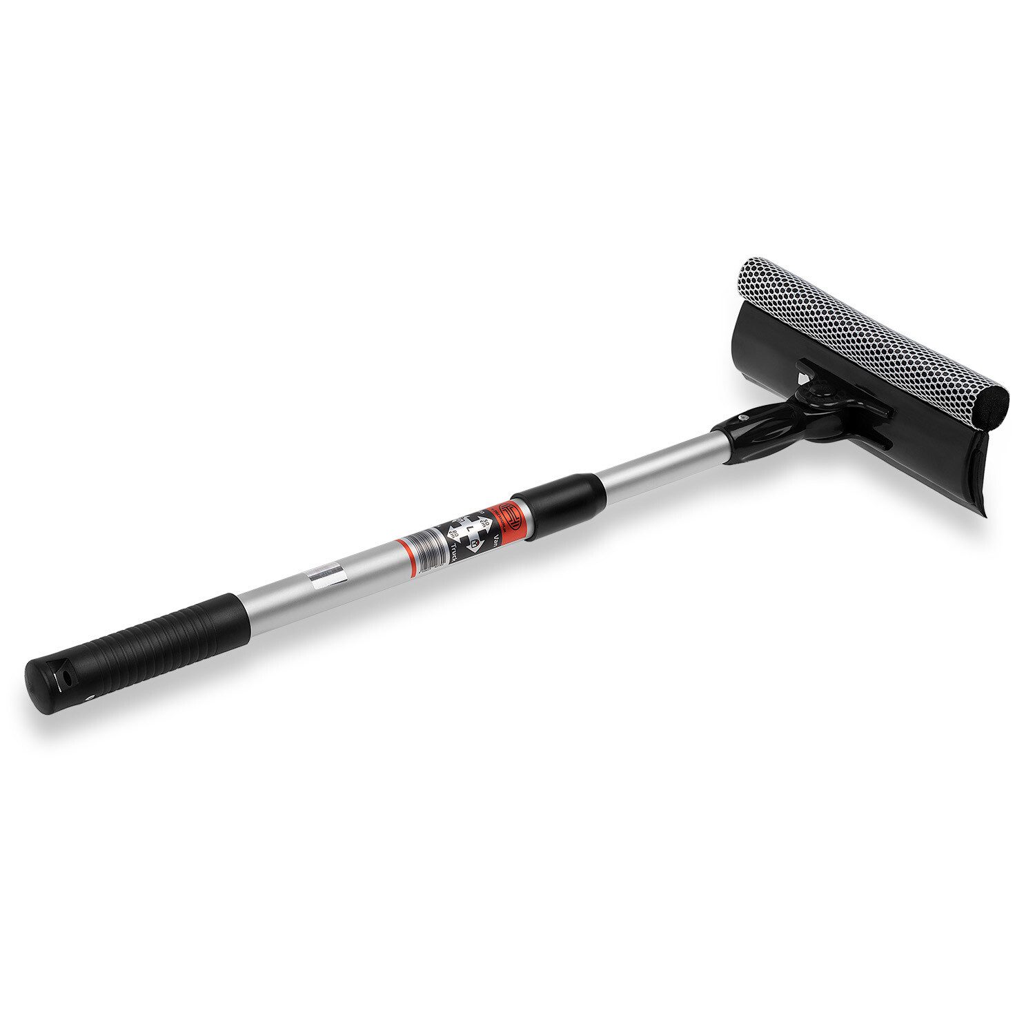 HEYNER Autowaschbürste Premium Scheibenreiniger Alu L 20x80 faltbar+Teleskop+Schwamm Auto, (1-tlg., Solo)