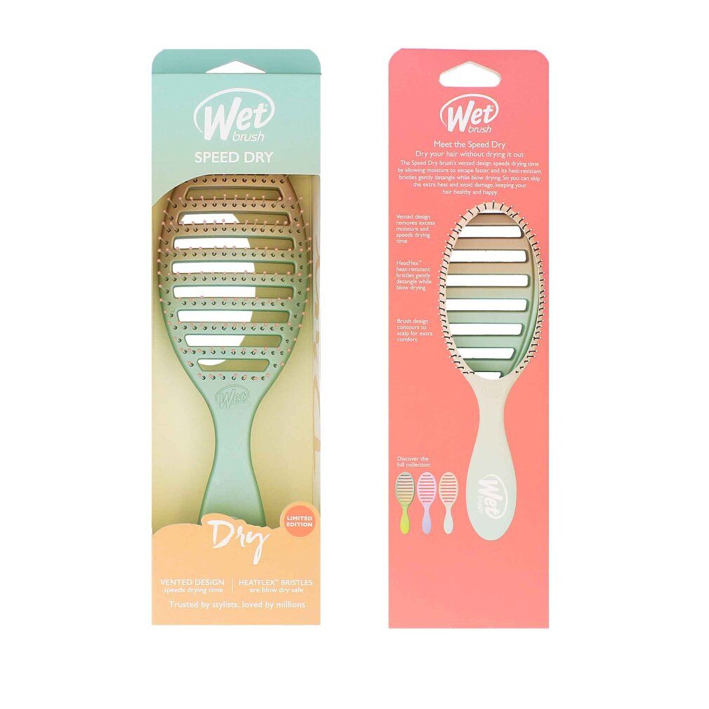 The Wet Brush Haarbürste Wet Brush Speed Dry Feel Good Ombre - Seafoam