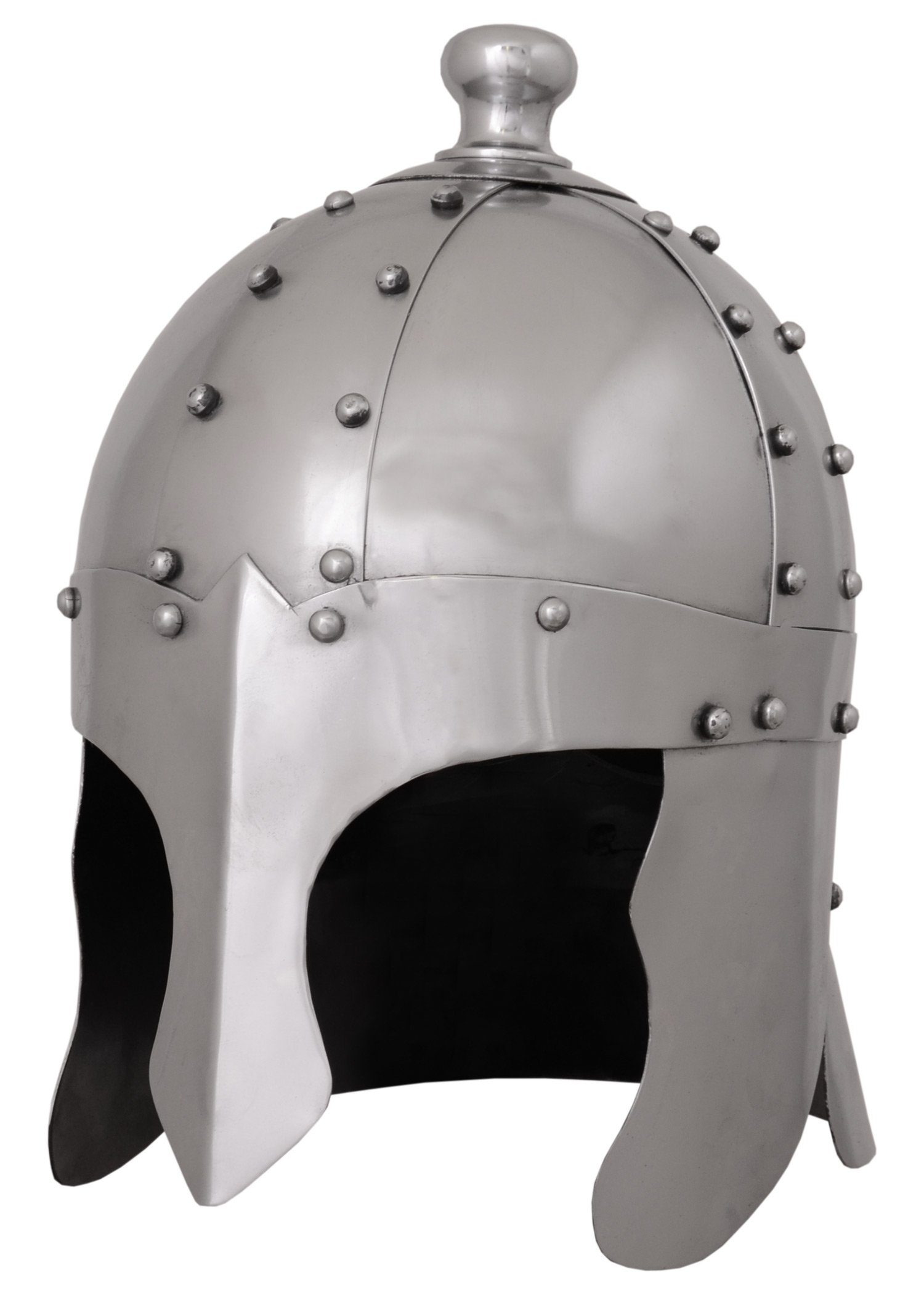 Ritter-Kostüm König Arthur Helm, 1,2 mm Stahl