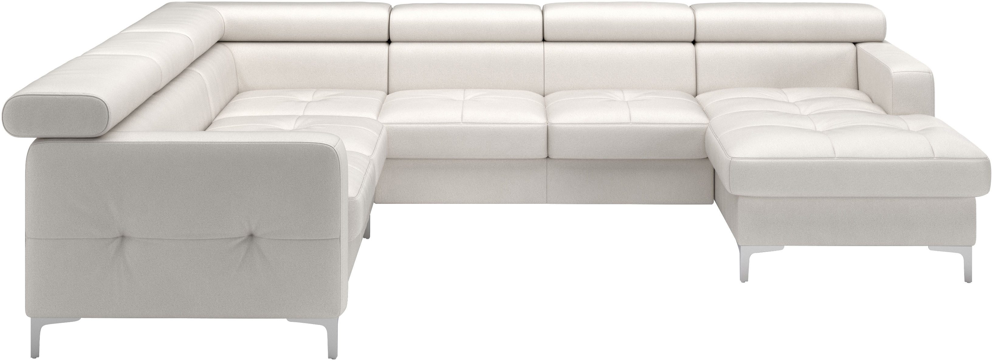 COTTA Wohnlandschaft Sammy U-Form, mit Kopfteilverstellung, günstig online kaufen