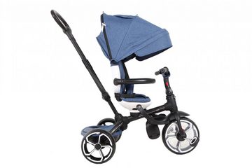 Volare Kinderfahrrad Dreiräder Qplay Prime 4 in 1 für Jungen und Mädchen Kinderrad in Blau