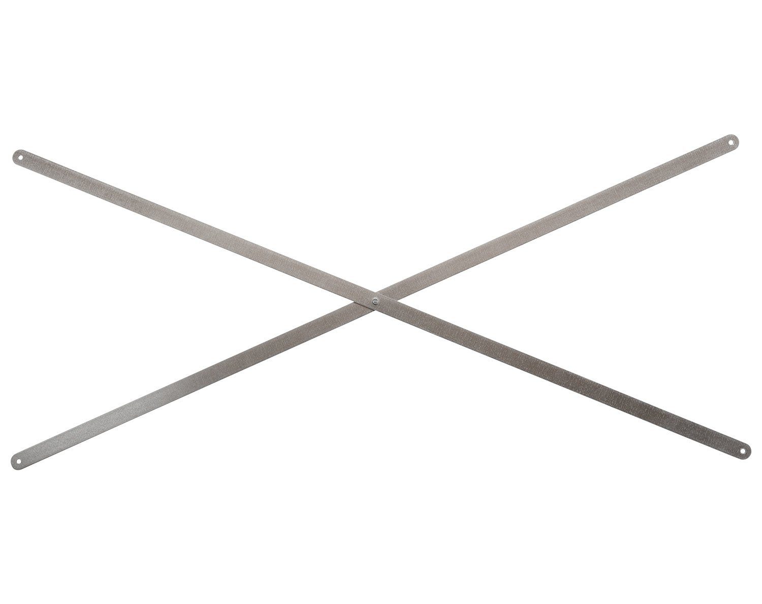 Regalelement Stabilisierungskreuz LASSE, H 93 cm, Stahlblech, für Regalsysteme mit einer Regalbreite von 76 cm