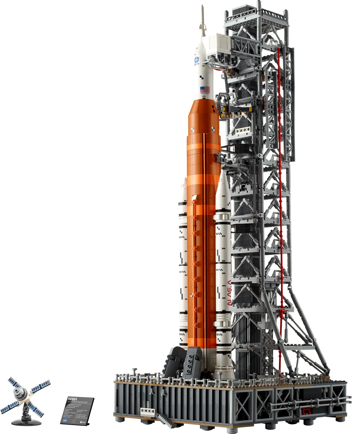 LEGO® Icons 10341 NASA Artemis Startrampe Spielbausteine, (Set, 3601 St., Set)