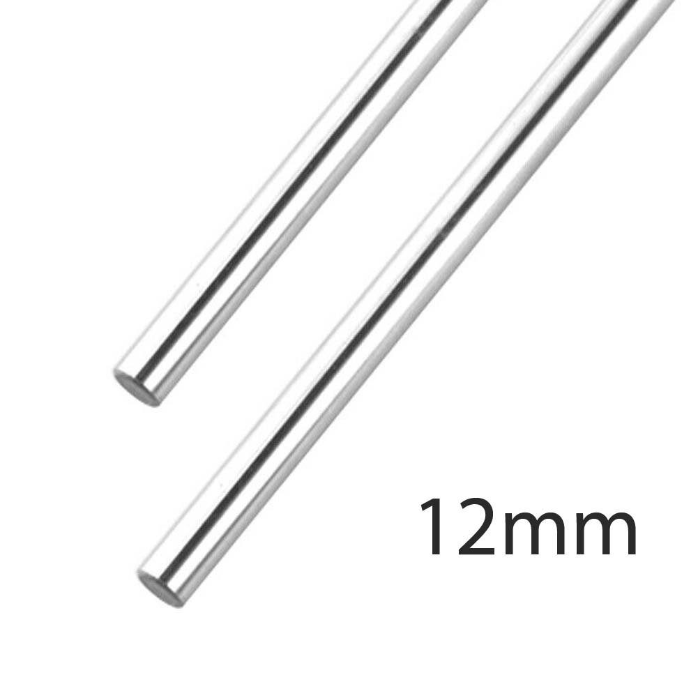 euroharry 3D-Drucker 2 Stück 12mm 100mm-600mm Linearbewegungsstangen Wellenführungen