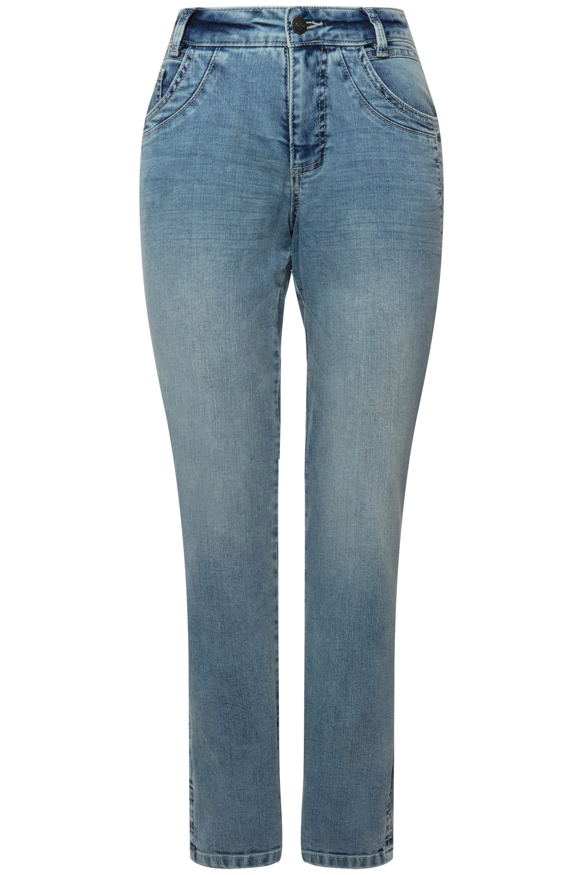 Laurasøn 5-Pocket-Jeans Jeans Straight Fit 5-Pocket Wascheffekte
