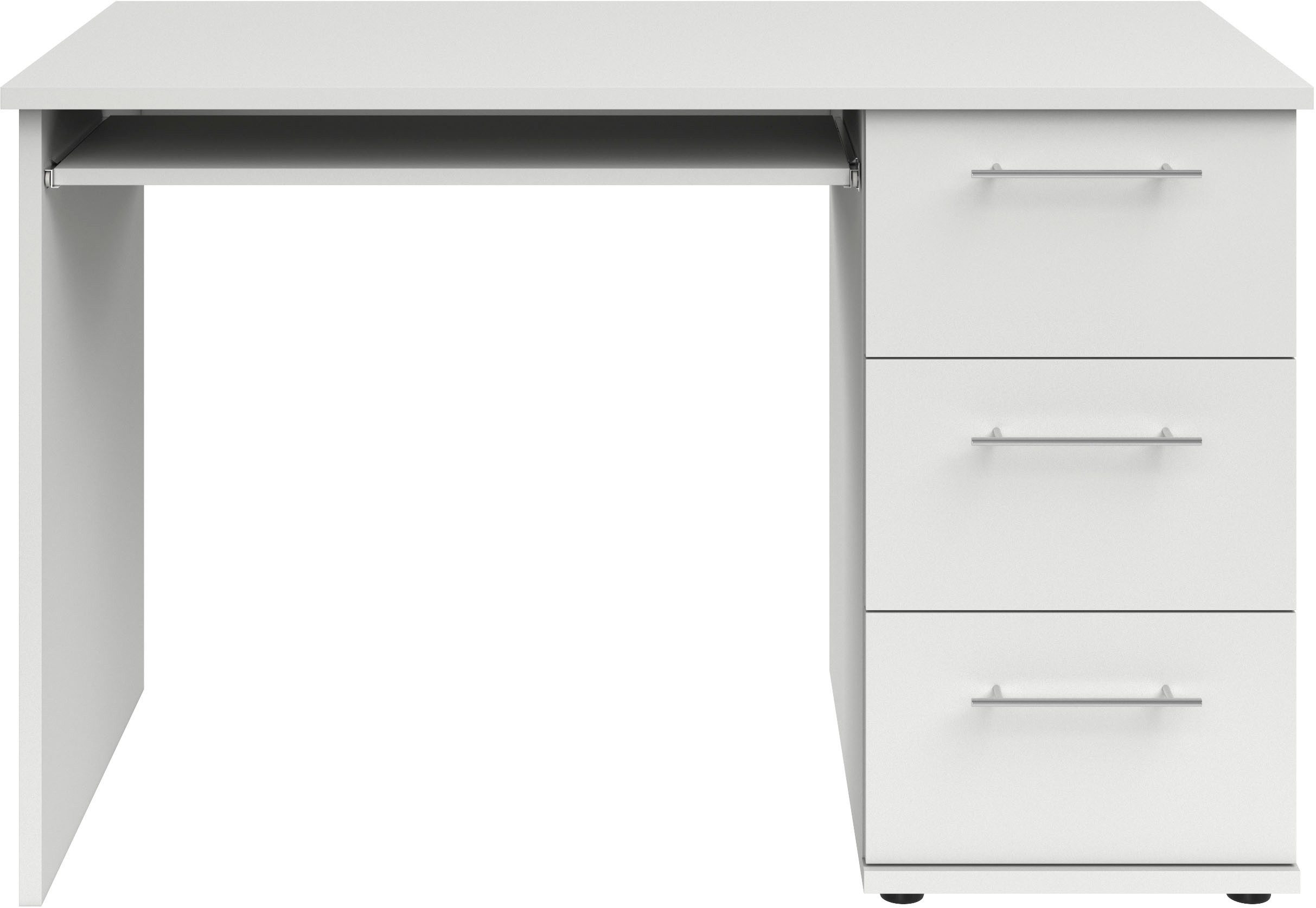 Schreibtisch Tobi, optional mit Tastaturauszug