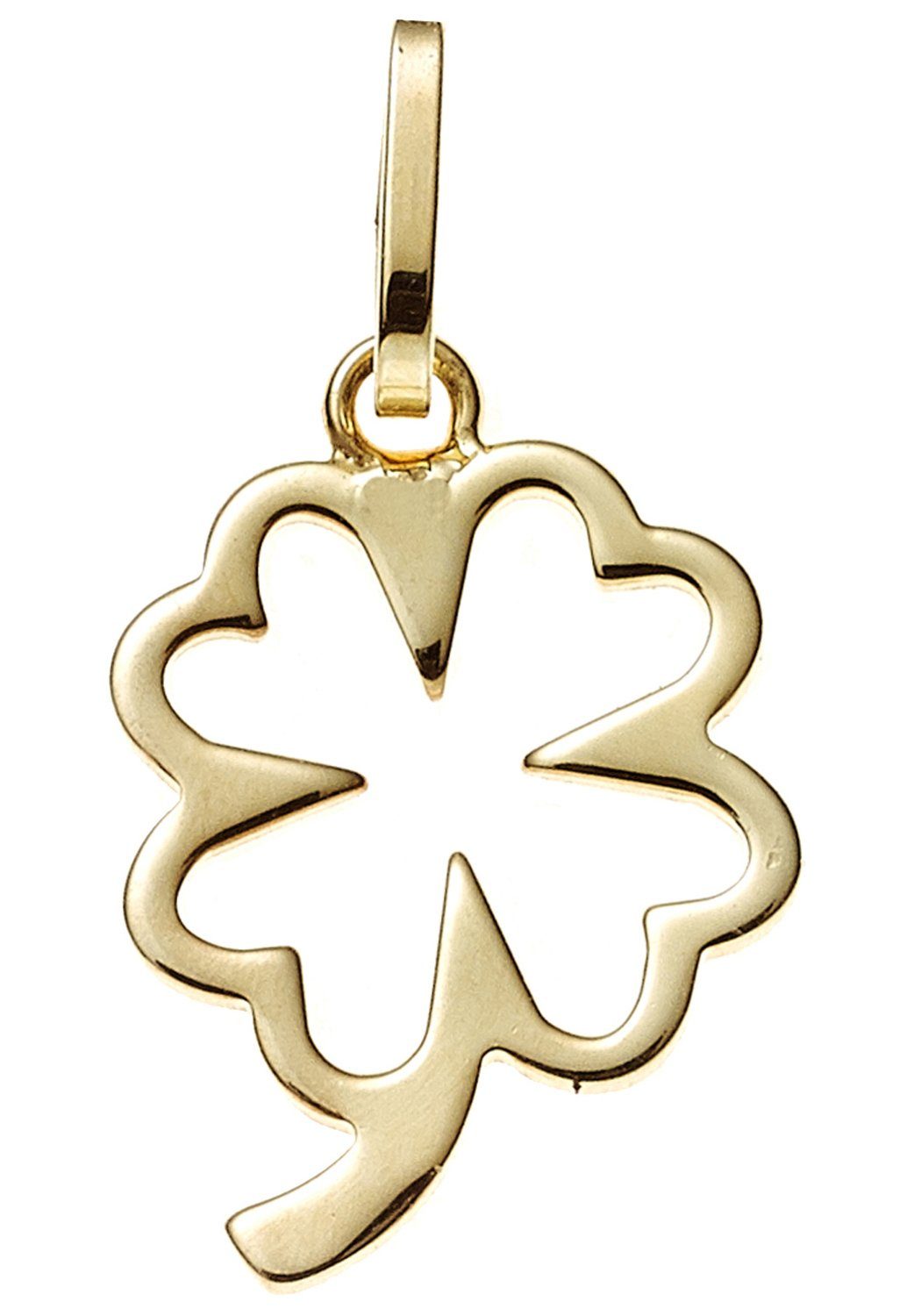 JOBO Kettenanhänger Anhänger Kleeblatt, 333 Gold günstig online kaufen