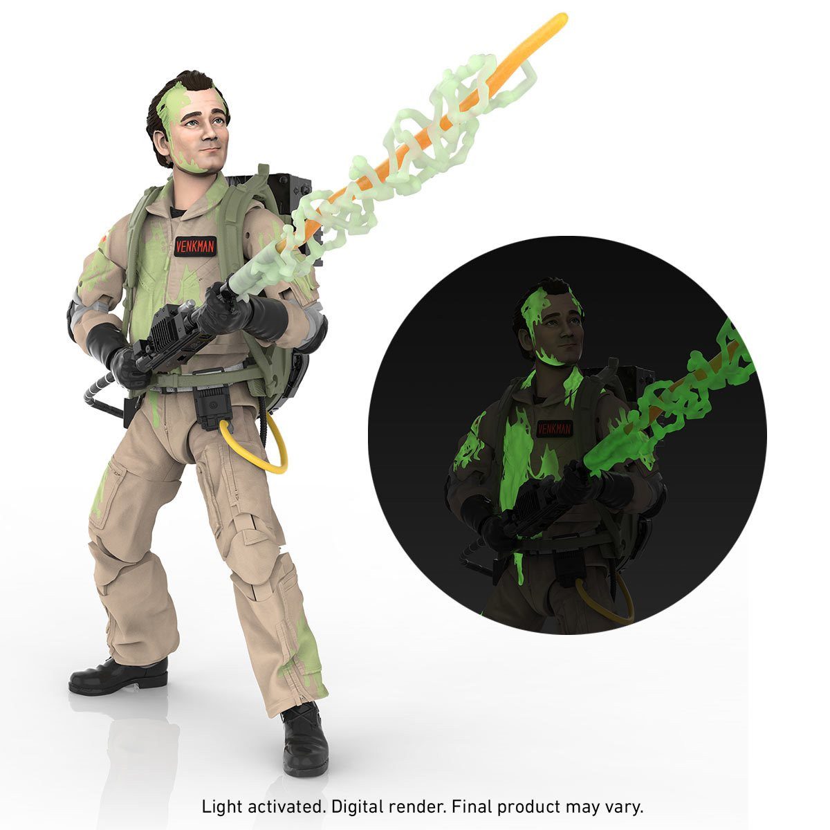 Hasbro Actionfigur Ghostbusters Plasma Series Actionfigur 2021 Glow-in-the-Dark Peter Ven