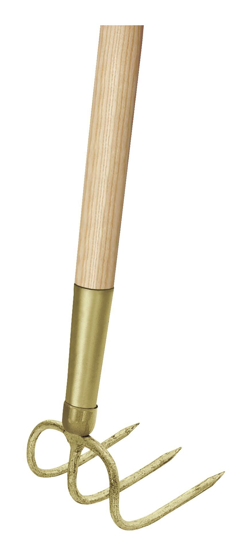 IDEALSPATEN Gartenhacke, Gartenhäckchen 3 Zinken mit Stiel 135 cm