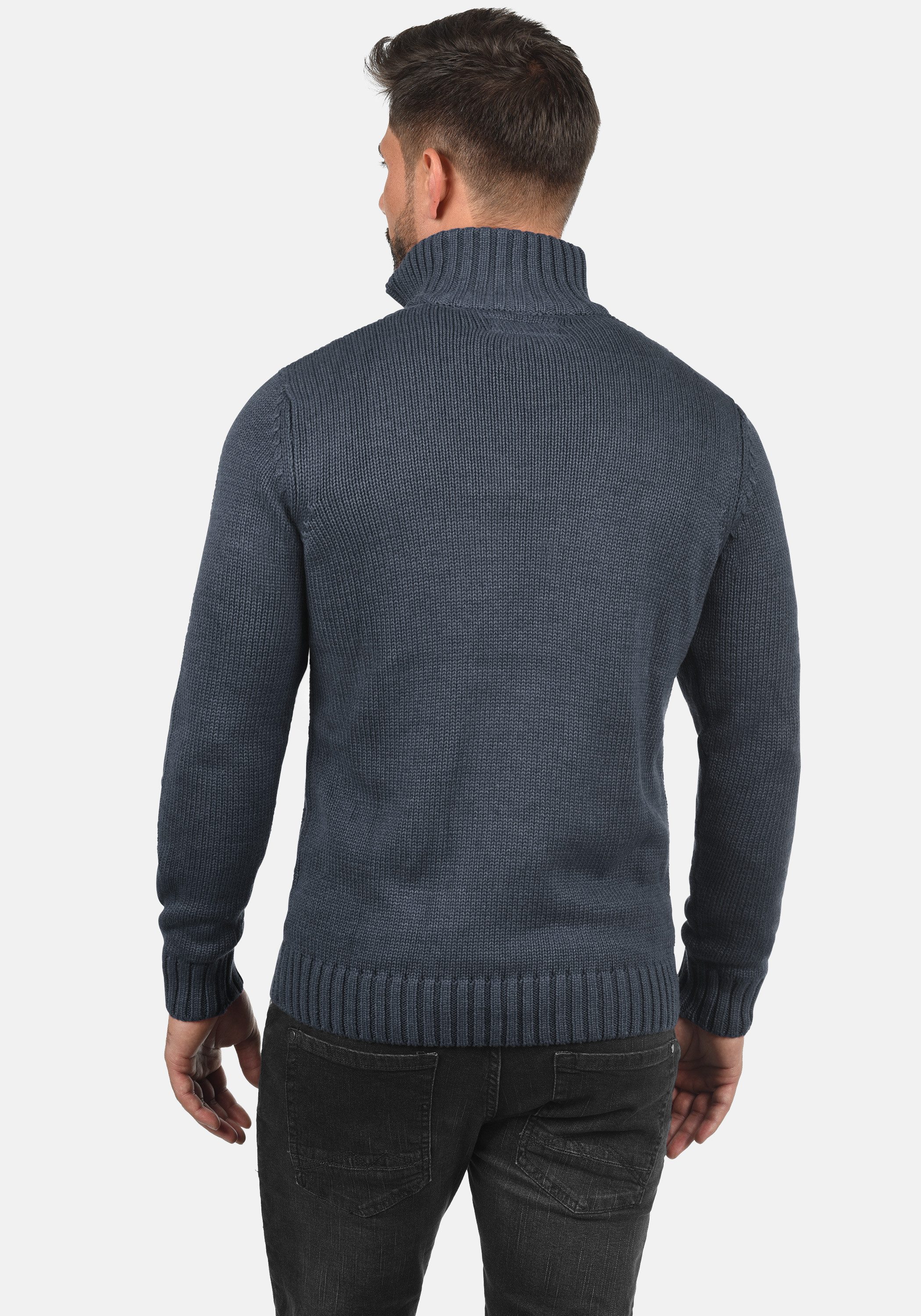 !Solid Strickjacke SDPoul Strickjacke mit Stehkragen