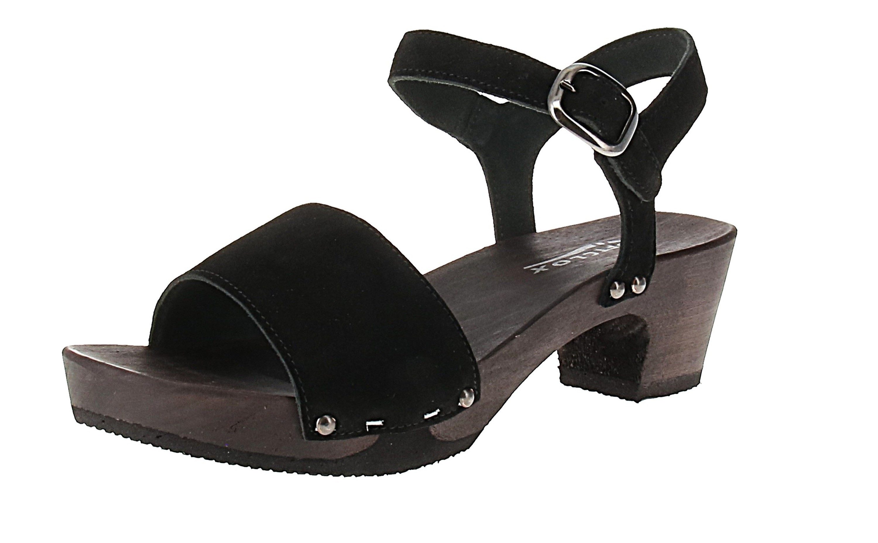 Softclox S3656 Kada Kaschmir - Damen Sandalette - 05-Schwarz Sandale