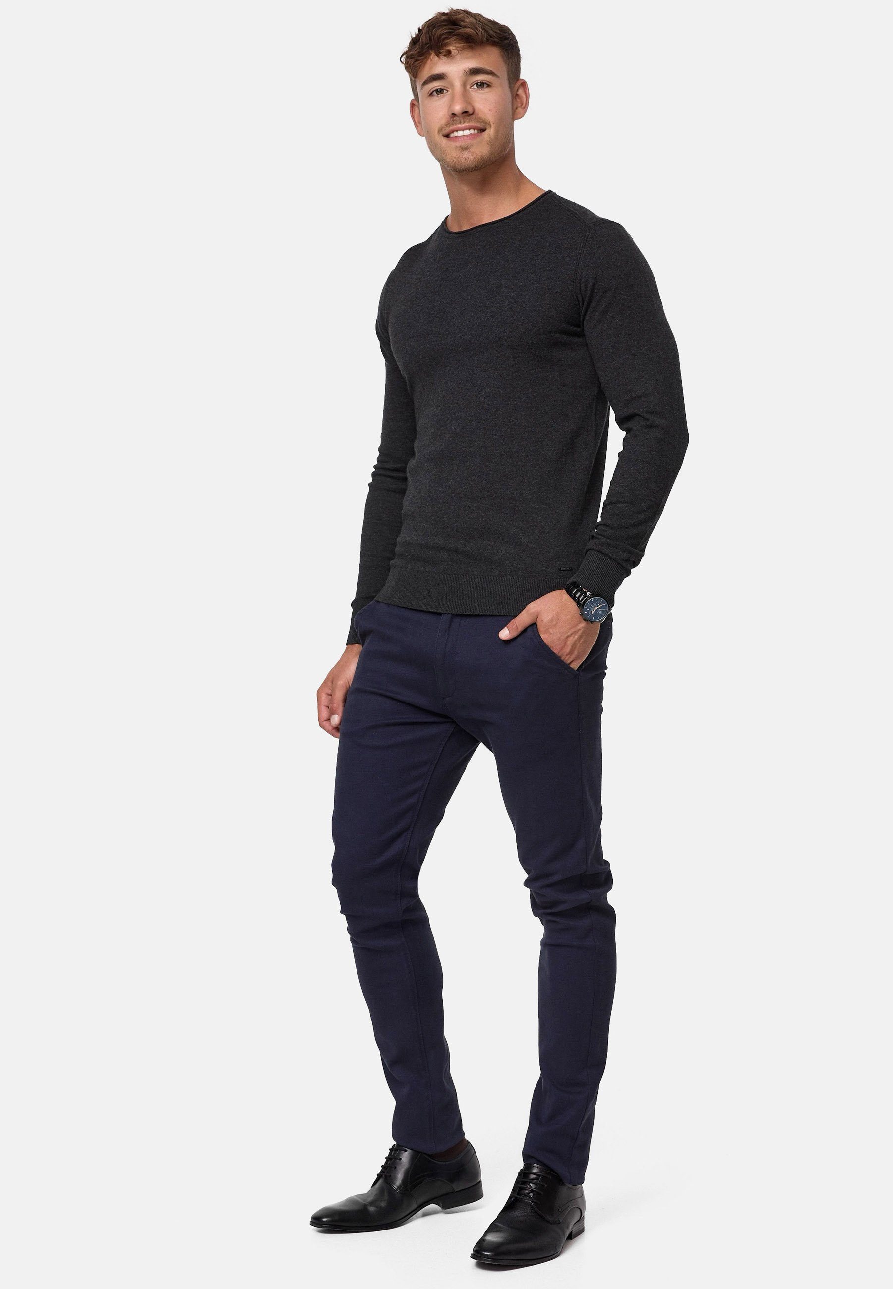 Indicode Strickpullover Herren Gamal Pullover Herrenpullover