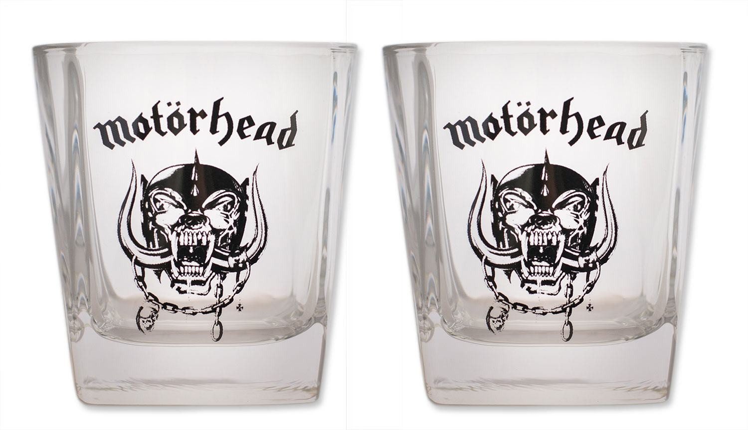 Klangundkleid Whiskyglas Motorhead Whisky Gläser 2er-Pack, 1-tlg., offiziell lizensiert