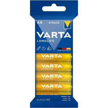 VARTA LONGLIFE Batterie, (1.5 V, 8 St)