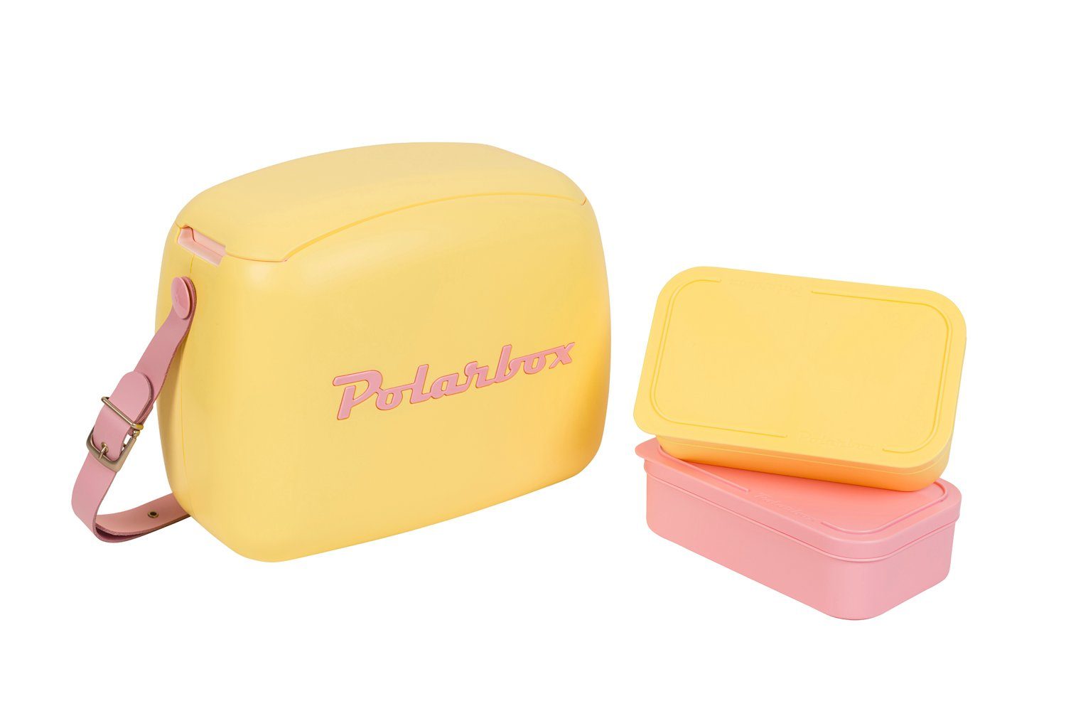 Kreher Frischhaltedose Kühlbox Polar 6 Liter mit 2 Lunchboxen (Farbe wählbar)