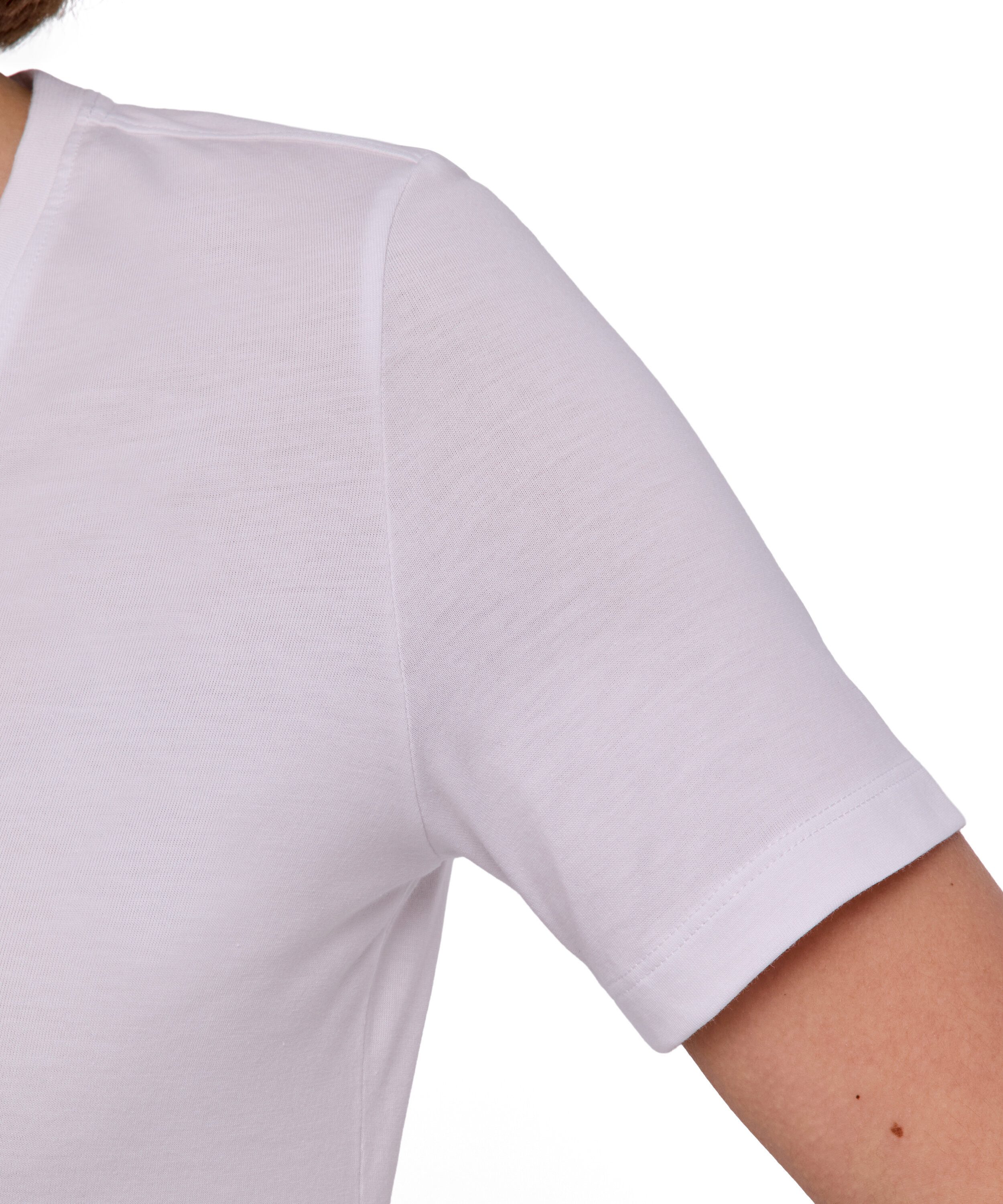 FALKE T-Shirt FALKE Essential Cotton Damen (1-tlg., 1) aus reiner Baumwolle – Bild 4 von 5