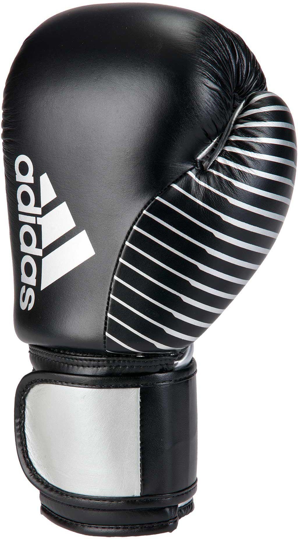 Handschuh black/silver adidas Competition Boxhandschuhe Performance