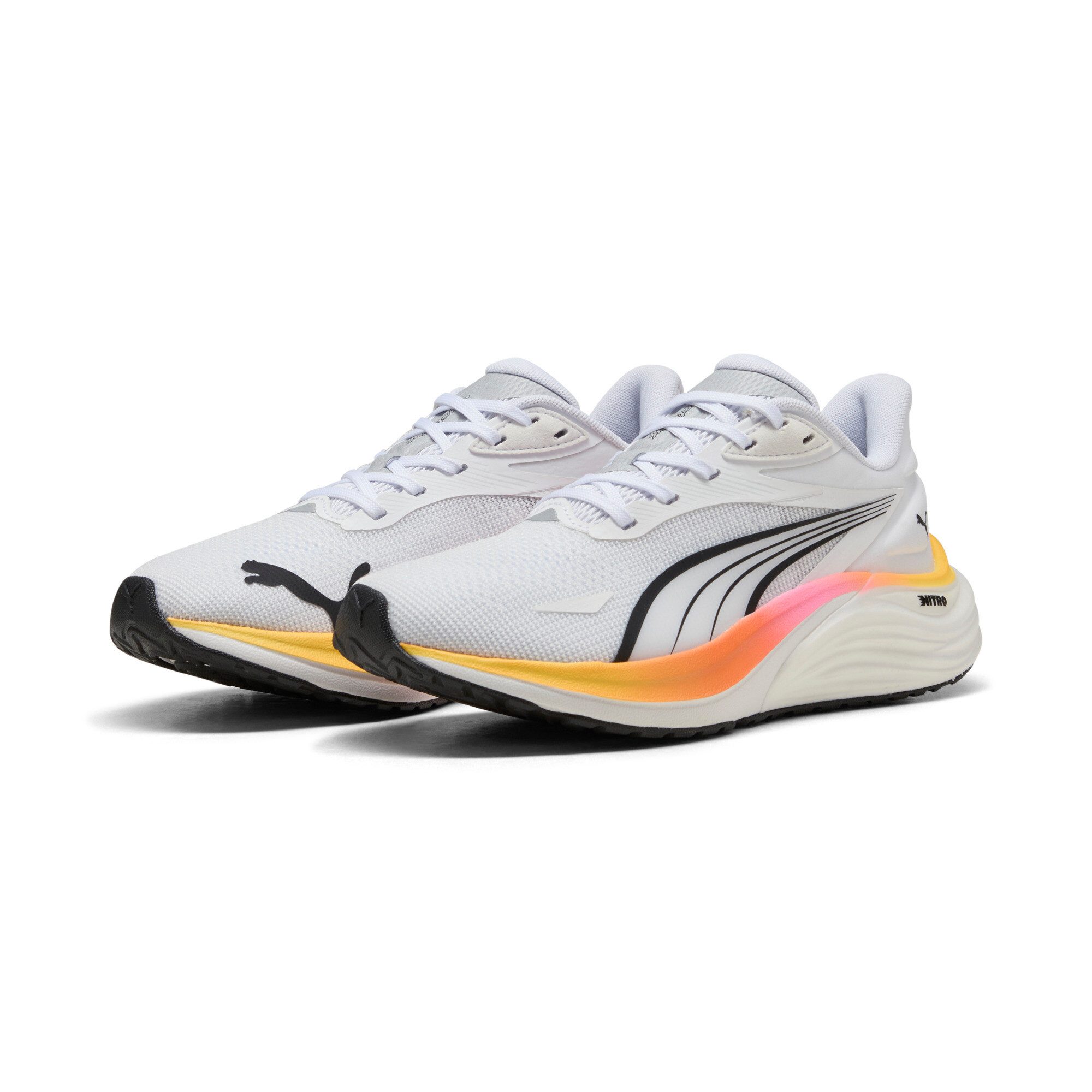 PUMA ELECTRIFY NITRO 4 WN Laufschuh mit atmungsaktivem Mesh-Obermaterial, mit herausnehmbarer Innensohle