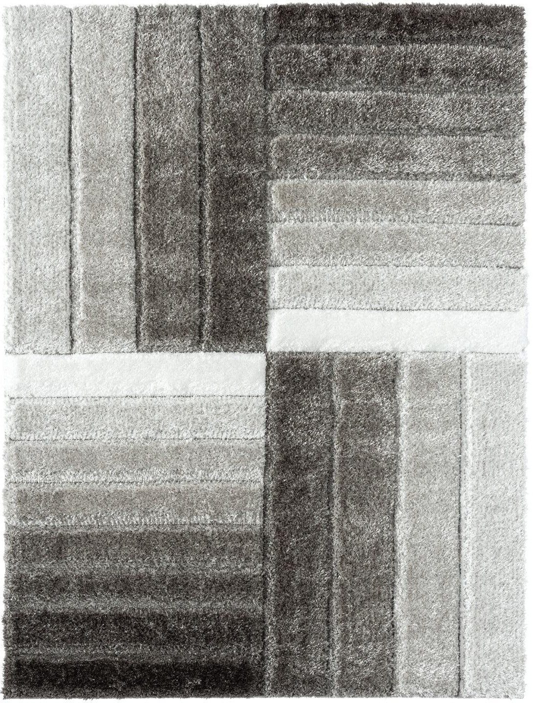 Ready Rugs Designteppich 3D-Kurven glänzende Kollektion