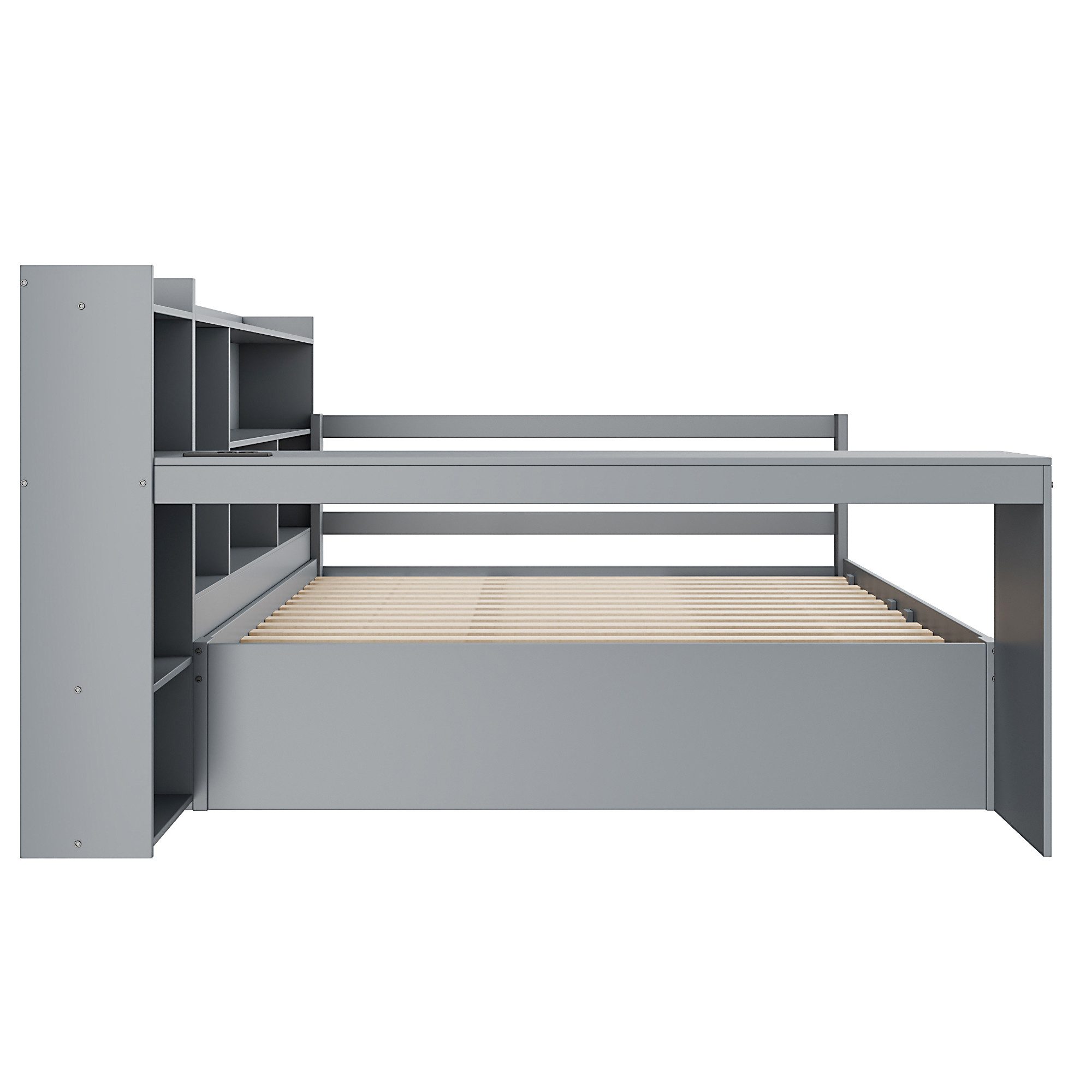 STILVORA Schlafsofa Daybett 140×200 cm Jugendbett mit Steckdose & Schublade günstig online kaufen