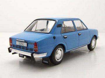 Whitebox Modellauto Skoda 105 L 1976 blau Modellauto 1:24 Whitebox, Maßstab 1:24