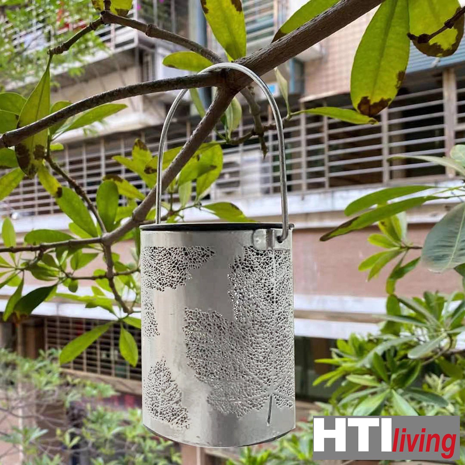 HTI-Living LED Solarleuchte Solarlaterne Blatt, 2er günstig online kaufen