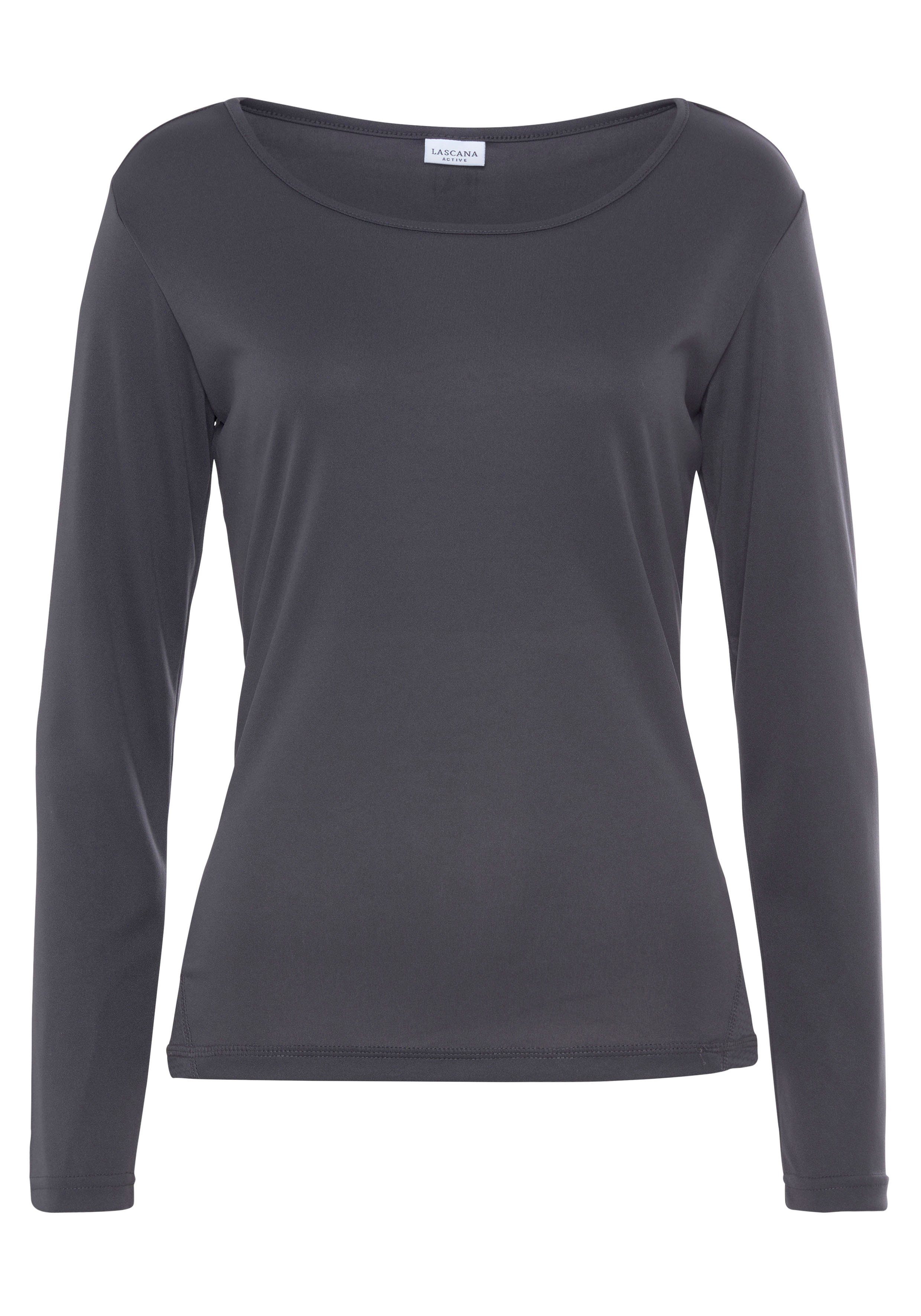 LASCANA ACTIVE Funktionsshirt mit Mesh-Einsatz günstig online kaufen
