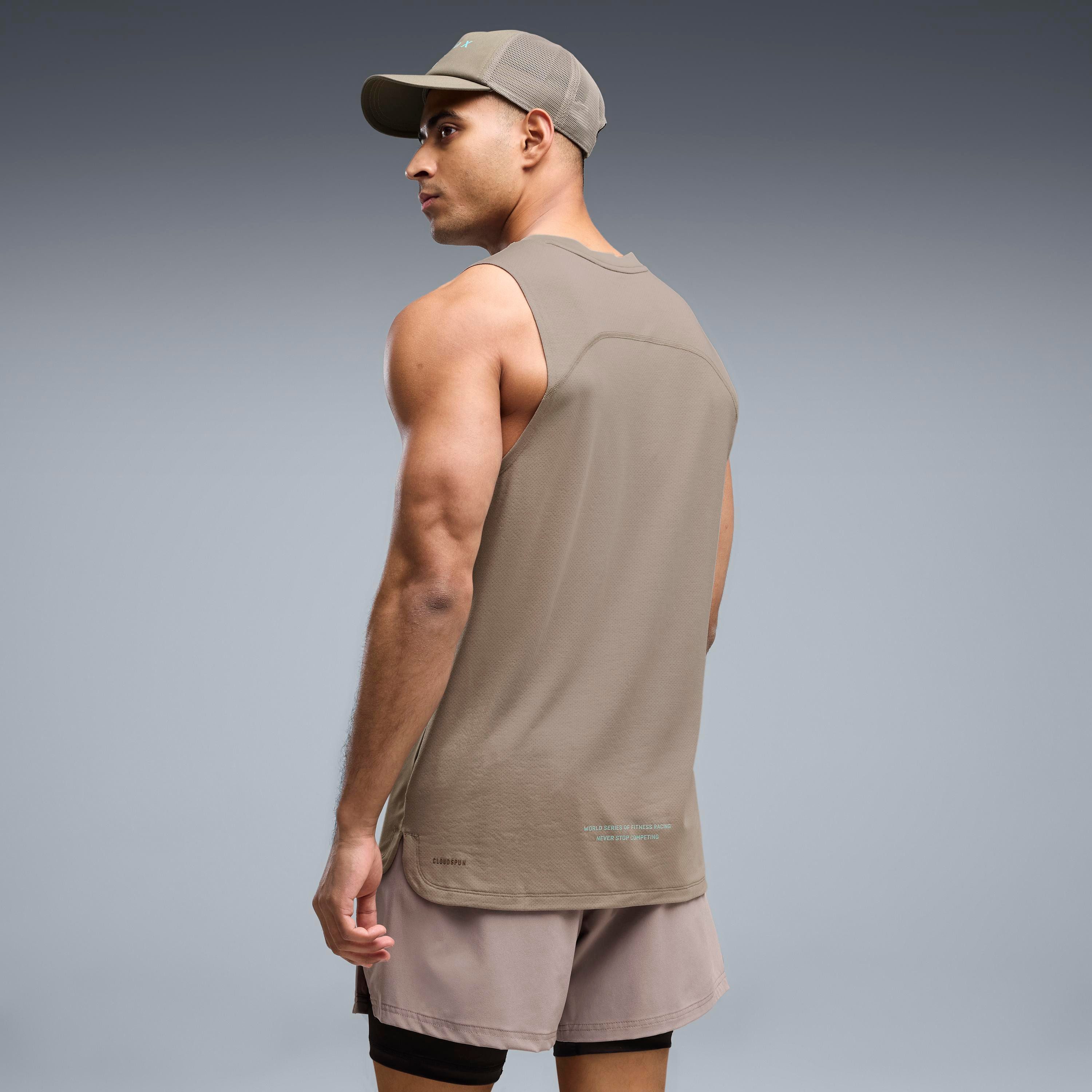 PUMA Tanktop M X HYROX CLOUDSPUN TANK ärmelloses Design, mit Rundhalsausschnitt, in normaler Länge – Bild 2 von 5