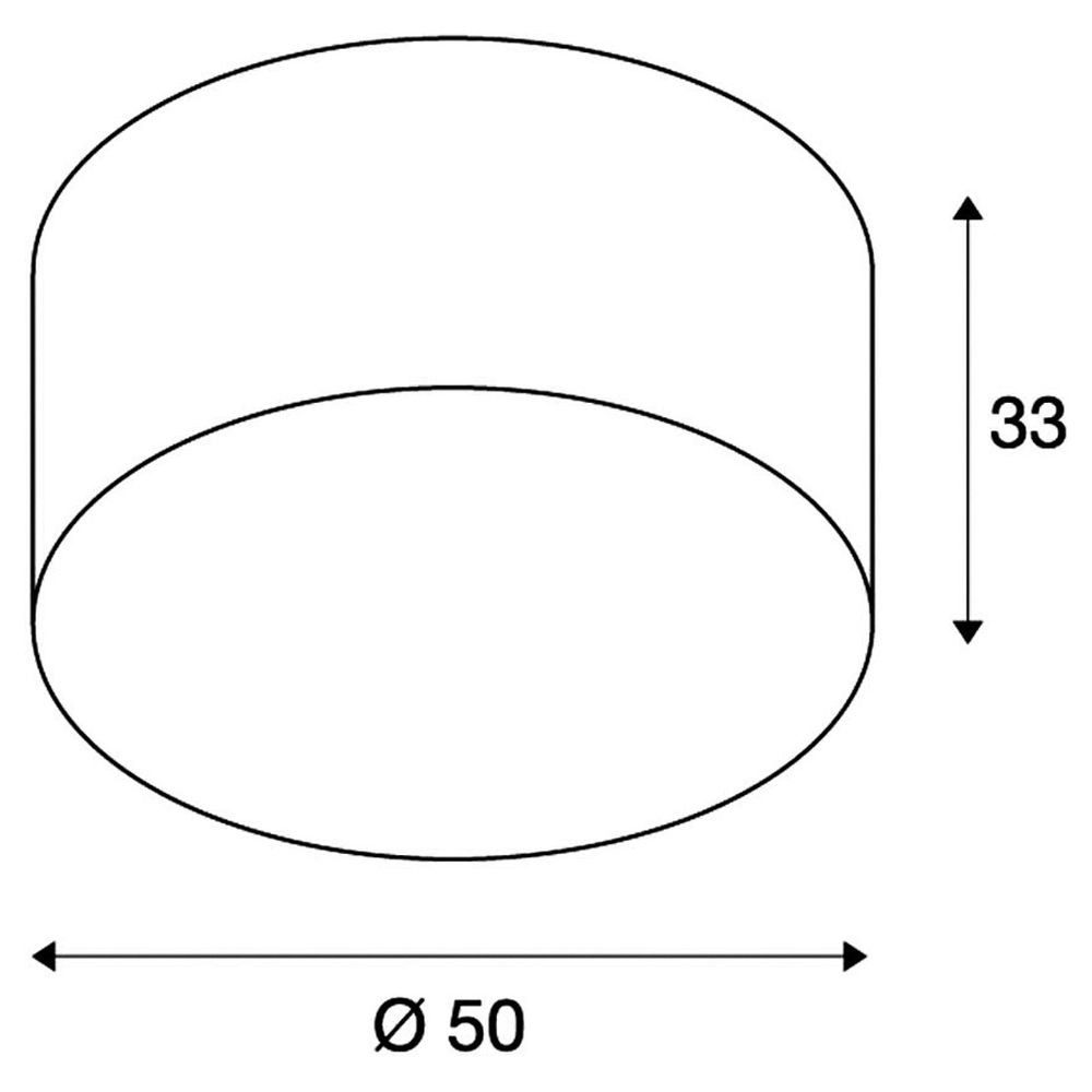 SLV Deckenleuchten Deckenleuchte Soprana, E27, Textil, Stahl, beige