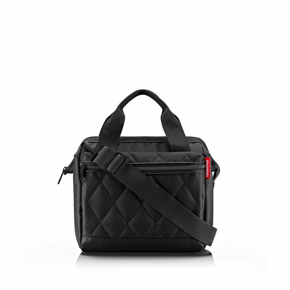 REISENTHEL® Schultertasche allrounder cross Rhombus Black günstig online kaufen