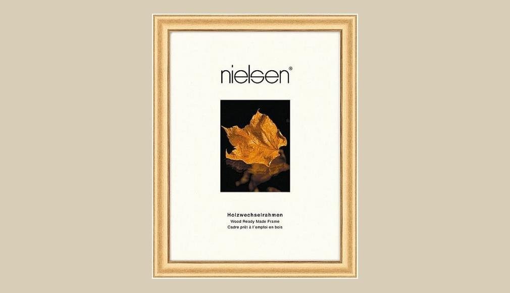 nielsen Bilderrahmen Derby Holzrahmen 6635001 20x30 gold