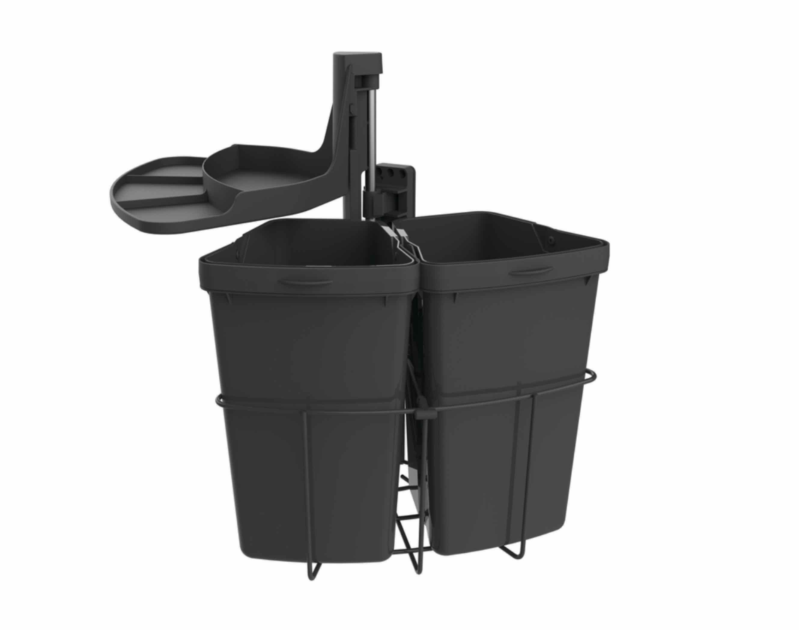 Naber Einbaumülleimer NABER Cabbi® junior 2 anthrazit