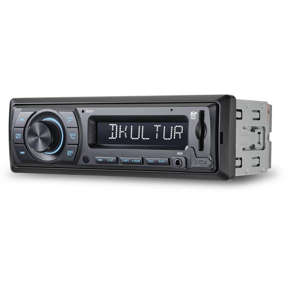 Renkforce RF-ARA-300 DAB+/DAB/Bluetooth/USB/SD, AM, FM Autoradio (inkl. DAB-Antenne, DAB+ Tuner, Bluetooth®-Freisprecheinrichtung)