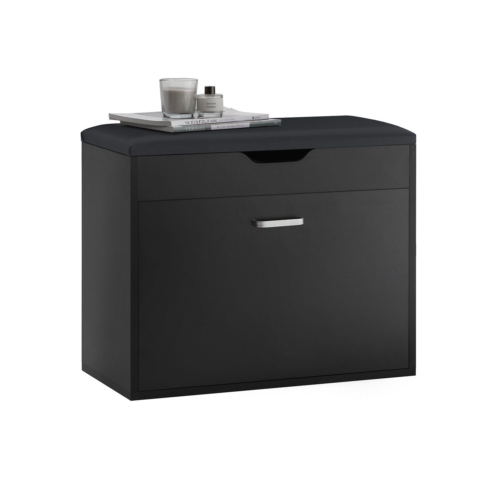 SoBuy Schuhkipper FSR95, Sitzbank mit Stauraum, gepolstert, verstellbaren A günstig online kaufen