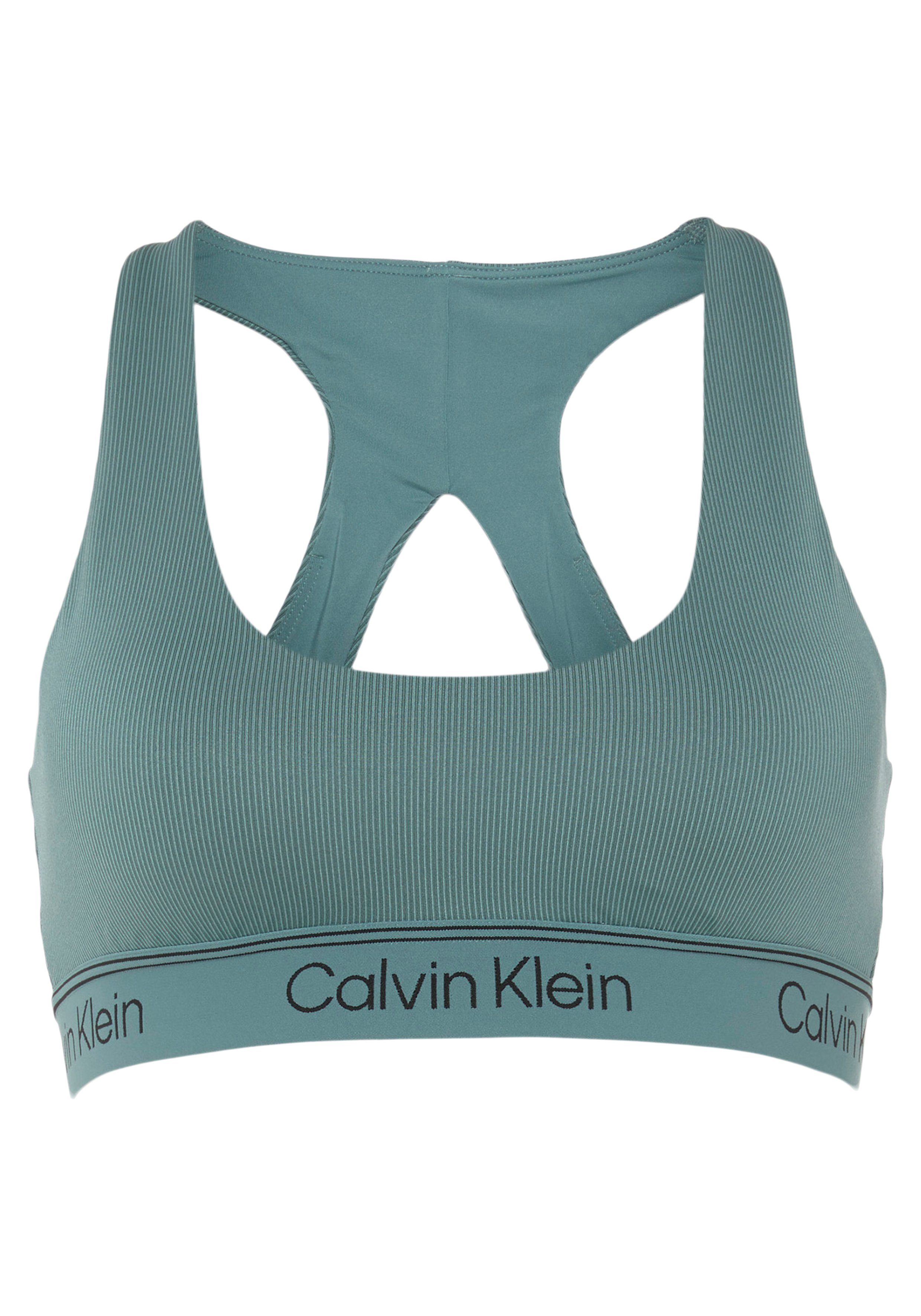 Sport-Bustier Bund blau Klein Sport mit Calvin elastischem