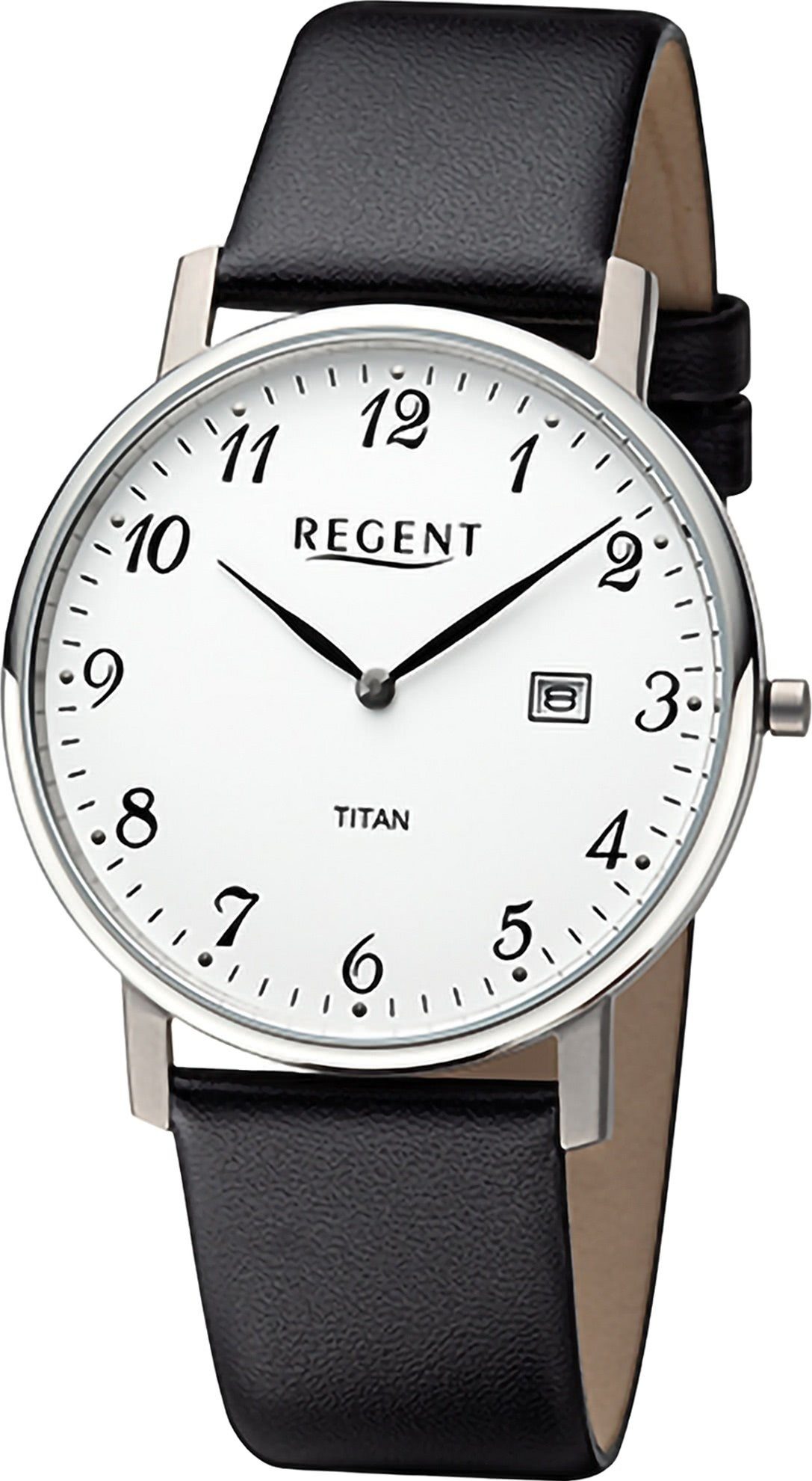 Quarzuhr Regent Herren Armbanduhr Analog
