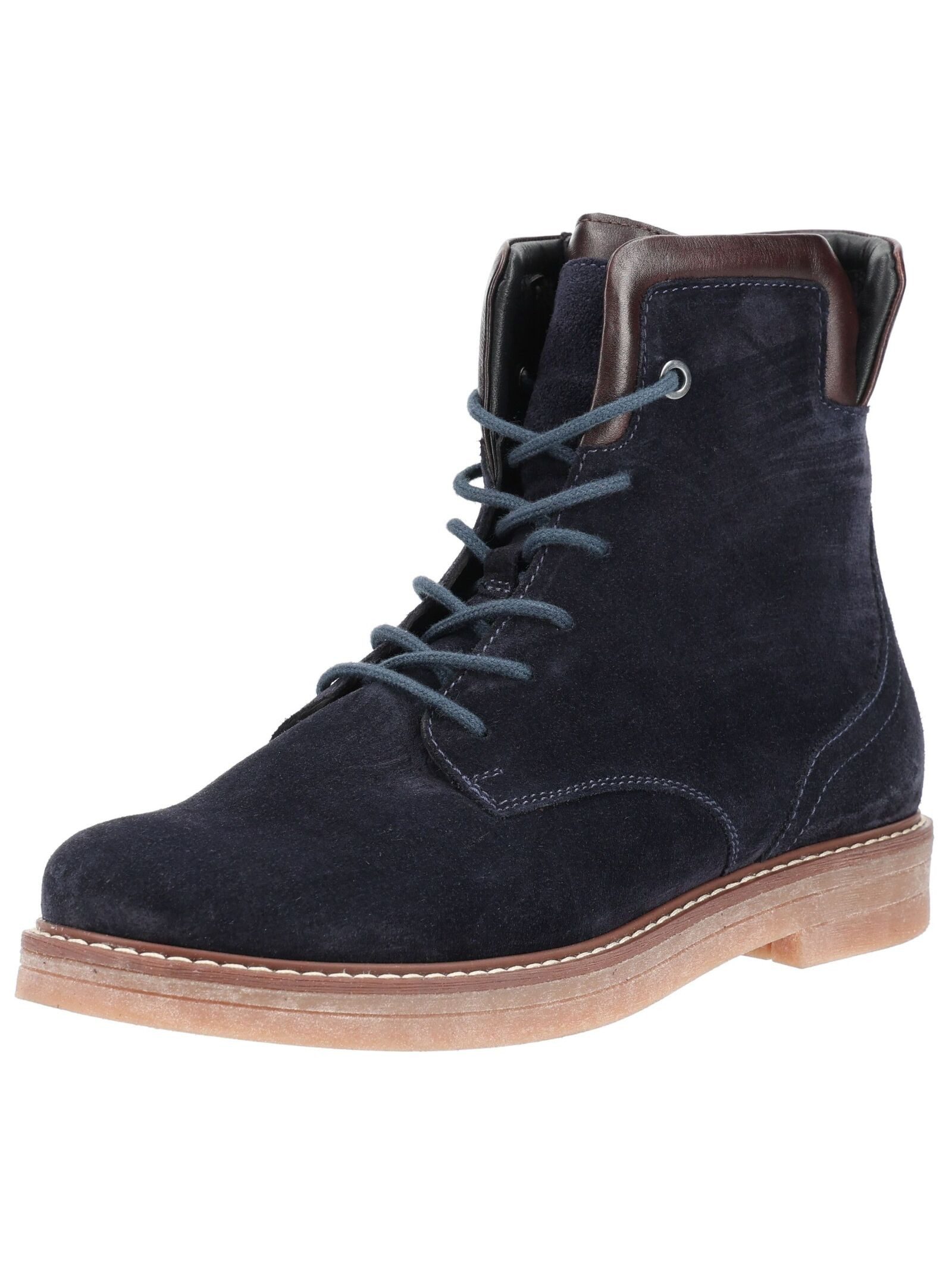 Ara Ara Stiefelette Veloursleder Schnürstiefelette