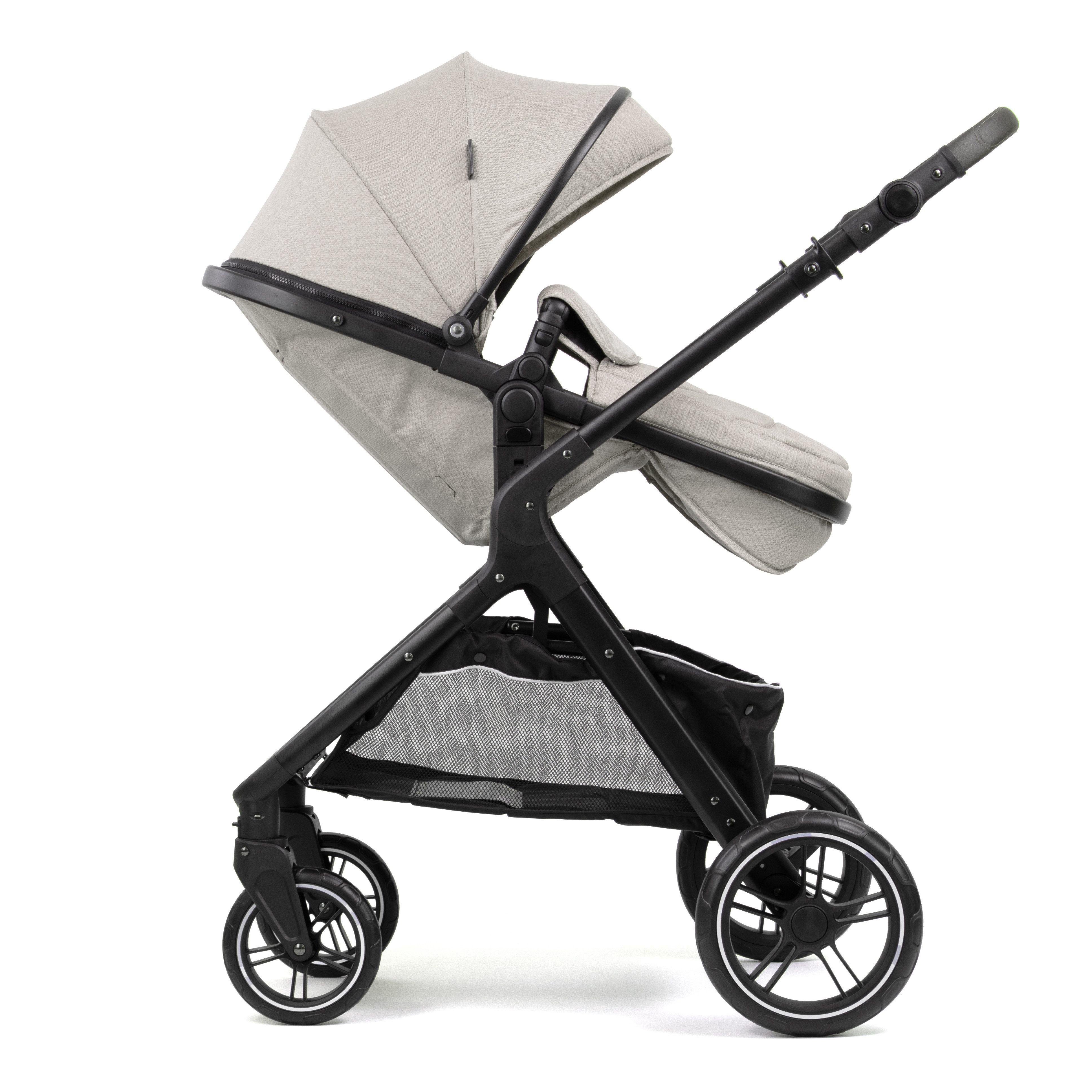 Pixini Kombi-Kinderwagen Pixini Nelio Kinderwagen 3in1 Set, Sonnenverdeck