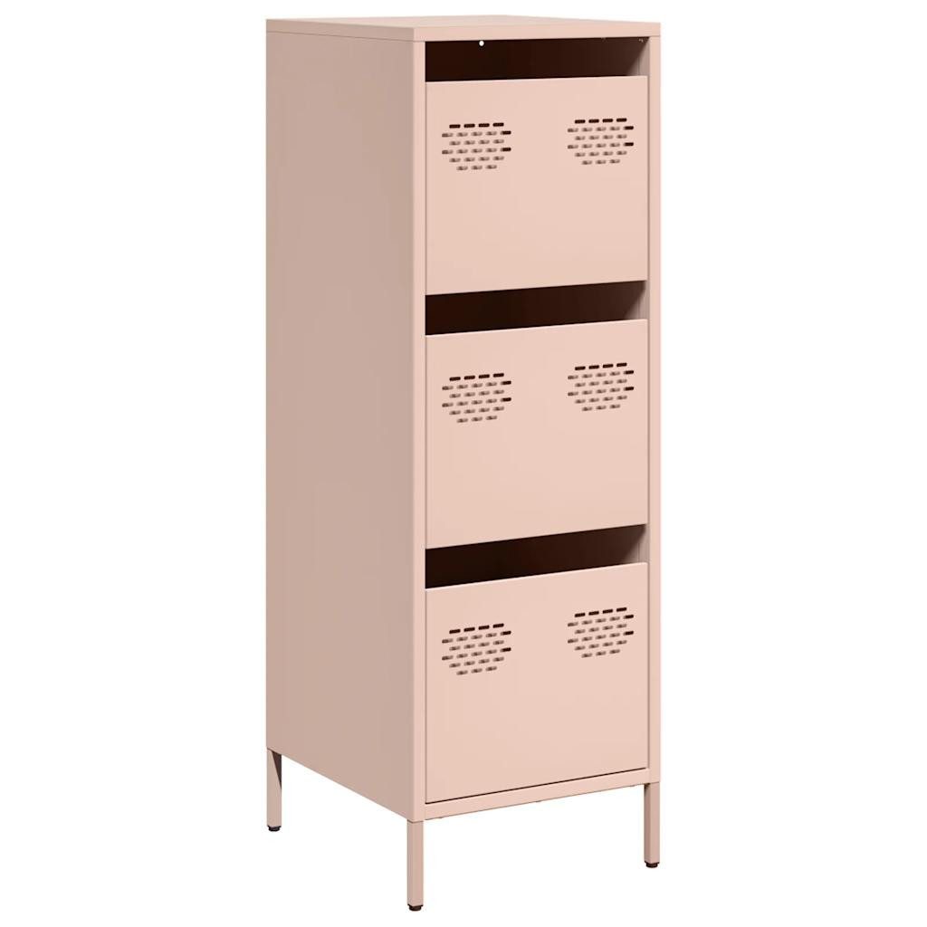 vidaXL Highboard Highboard Rosa 39x35x103,5 cm Stahl (1 St) günstig online kaufen