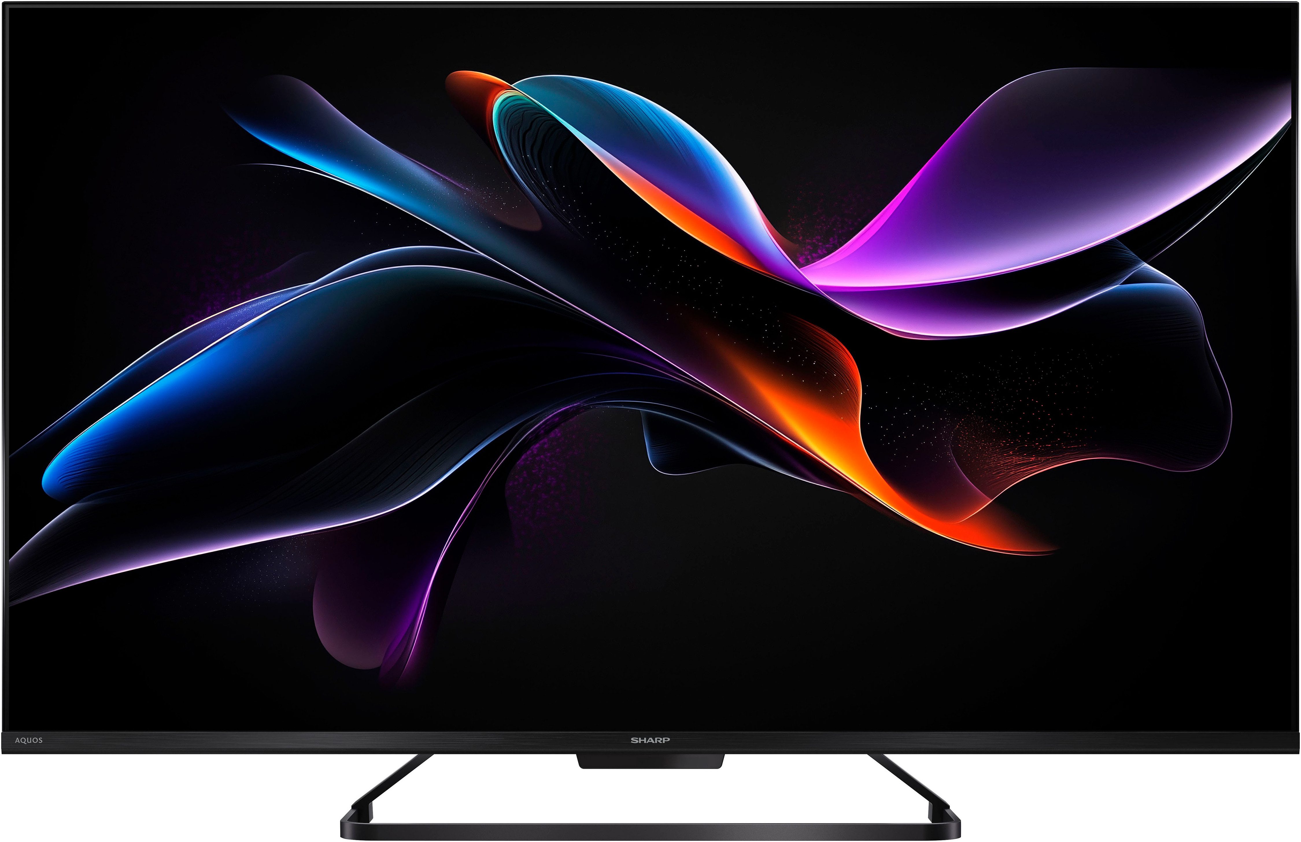 Sharp 4T-C43HRx QLED-Fernseher (108 cm/43 Zoll, 4K Ultra HD, Smart-TV, Google TV)