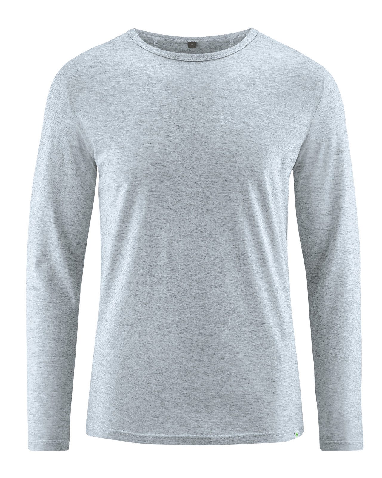 HempAge Langarmshirt Langarmshirt Herren mit Yakwolle Hanf/Biobaumwolle Normal Fit
