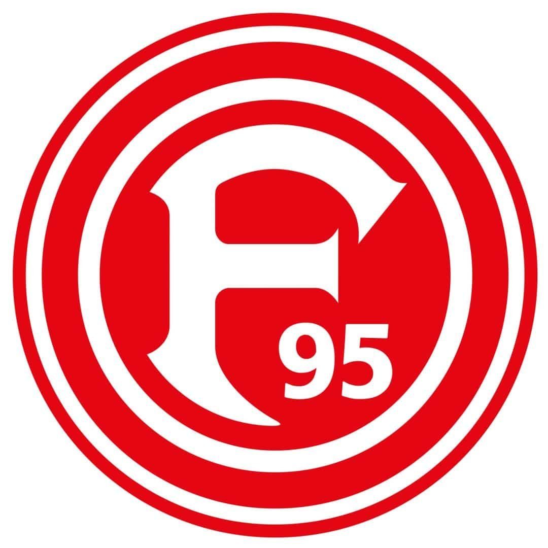 Fortuna Düsseldorf Wandtattoo Fußball Wandsticker Fortuna Düsseldorf Logo F95 Fanartikel Aufkleber, Wandbild selbstklebend, entfernbar