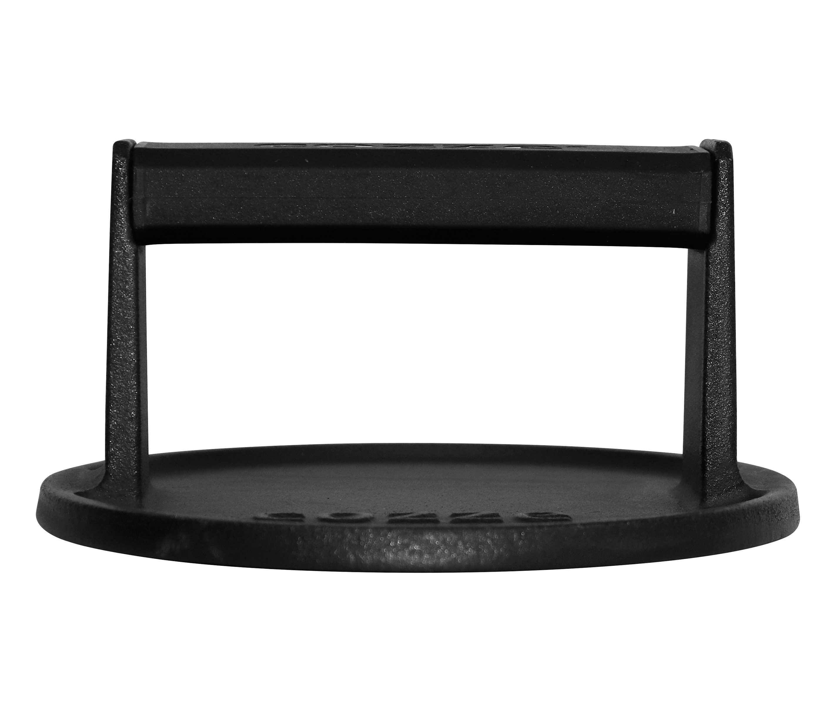 COZZE Grillbesteck-Set Burgerpresse, Ø 16 cm, Höhe 8 cm, Gusseisen
