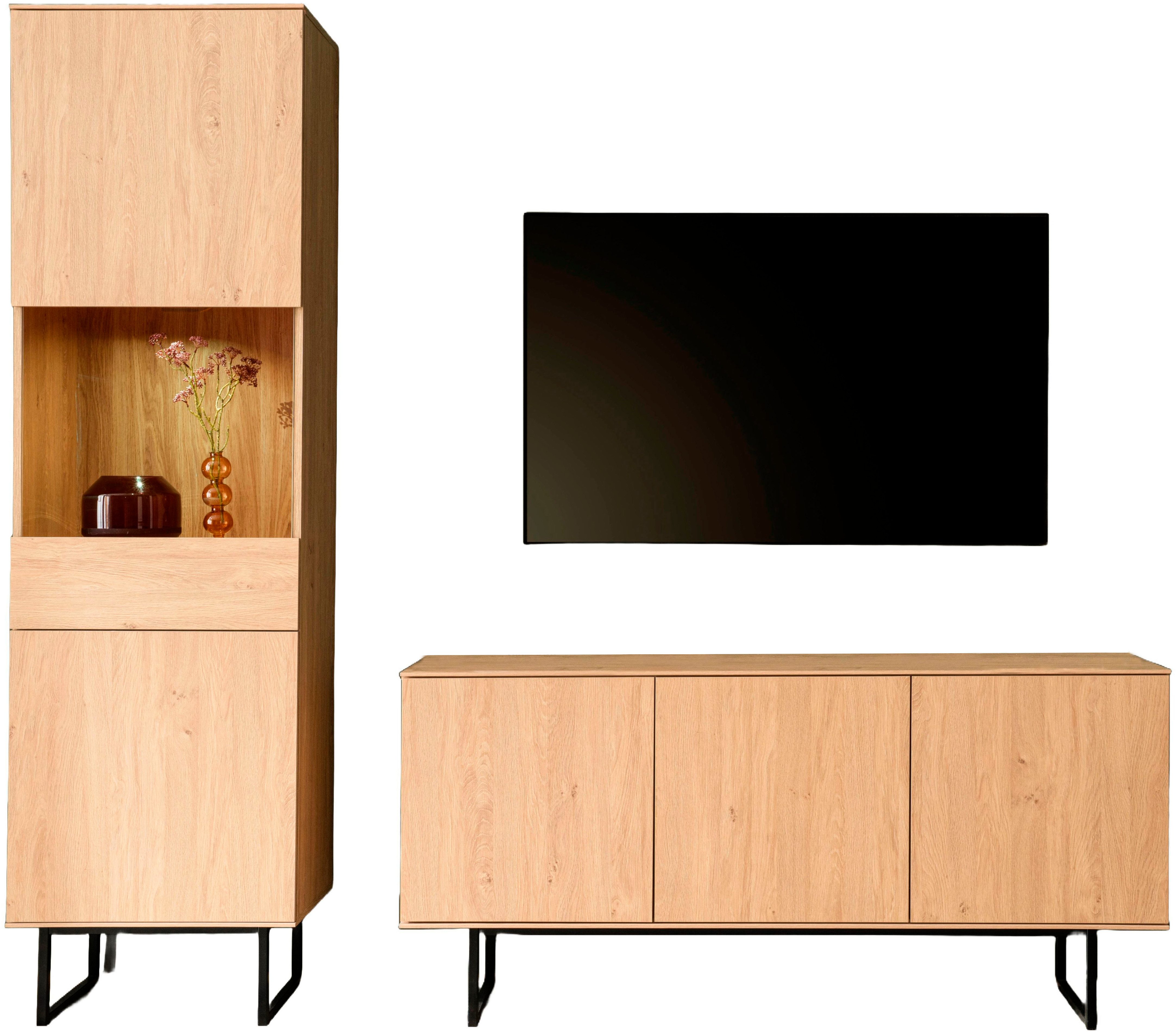 Home affaire Wohnwand Lund, moderne Anbauwand, günstig online kaufen